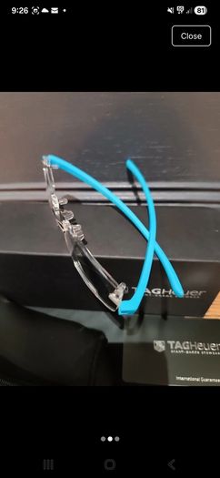 Tag Heuer 3942 Reflex Rimless Glasses