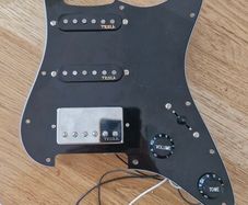 pre wired pickguard pickups