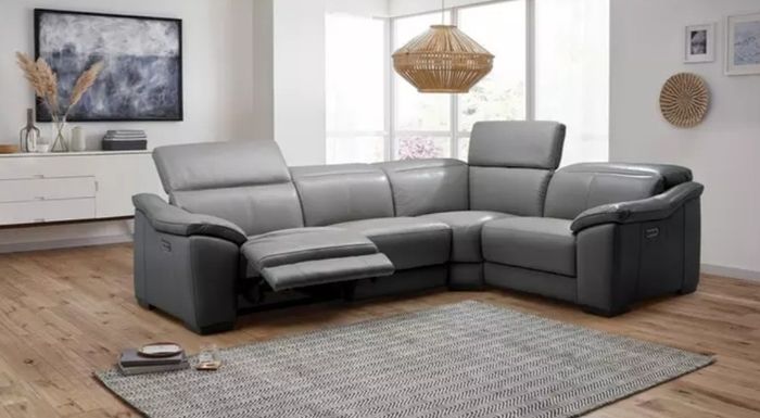 DFS MESSINA Corner power sofa & single power chair