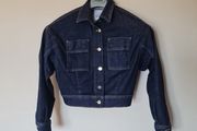 Pepe jeans dua lipa denim jacket Size xxs pit to pit 17" in like new condition