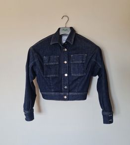 Pepe jeans dua lipa denim jacket Size xxs pit to pit 17" in like new condition