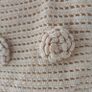 Handmade Cream Crochet Holiday Bag Image 2