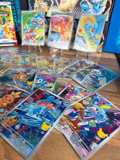 Complete First Partner Illustration Collection - All 9 starter trios NM