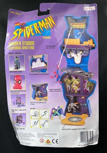 Bluebird Spiderman playcase Wonder Studios