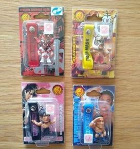 NJPW New Japan Pro Wrestling Rare 2011 New Set of 4 Figures wwe