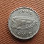 Irish Republic. 1940 Irish Three Pence Image 2