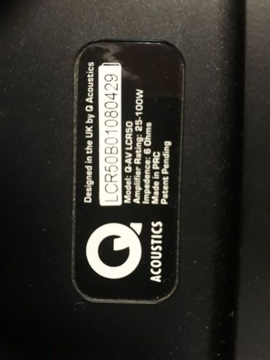 Q-Accoustics LCR50 sound bar