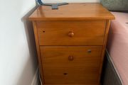 White  Bedside Table