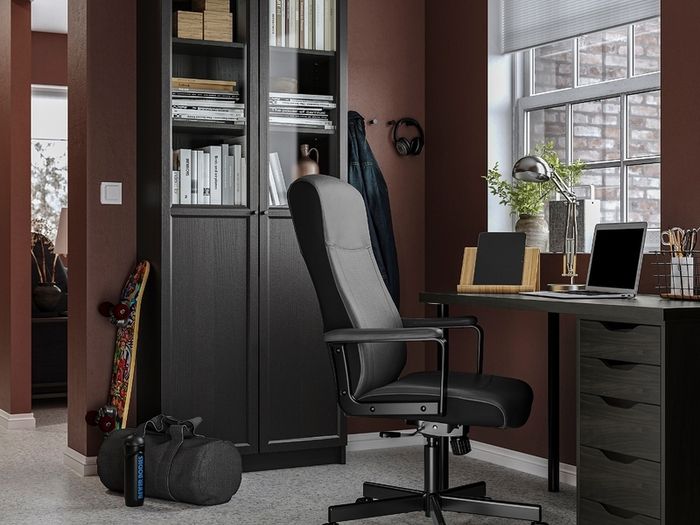 IKEA office chair MILLBERGET Swivel Chair  Murum Black