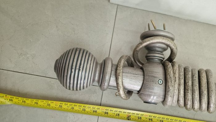 Curtain Pole - Wooden - Top Quality