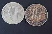 IHalf crown coins