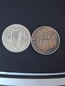 IHalf crown coins