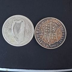 IHalf crown coins