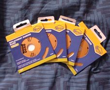 4 x Vitrex 110mm Replacement Diamond Disk