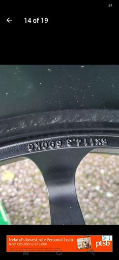 19" Work Gnosis CV201 Alloy Wheels