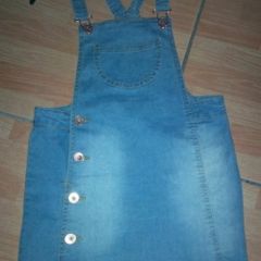 Denim Pinafore