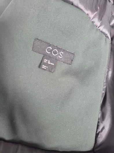 COS mens green parka