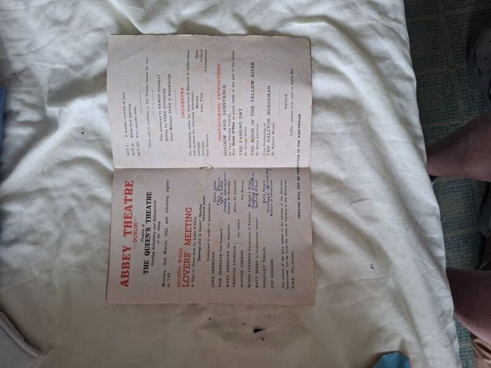 Theatre programme