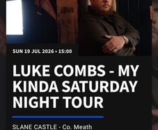Luke Combs tickets
