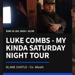 Luke Combs tickets