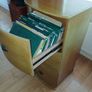 wooden filing cabinet/tallboy Image 3