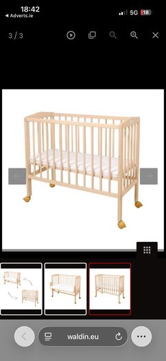 Bedside crib