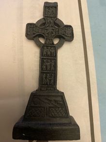 Monasterboice Cross in Turf