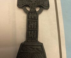 Monasterboice Cross in Turf