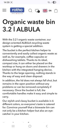 Biowaste Bin