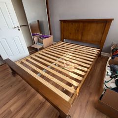 King bed frame