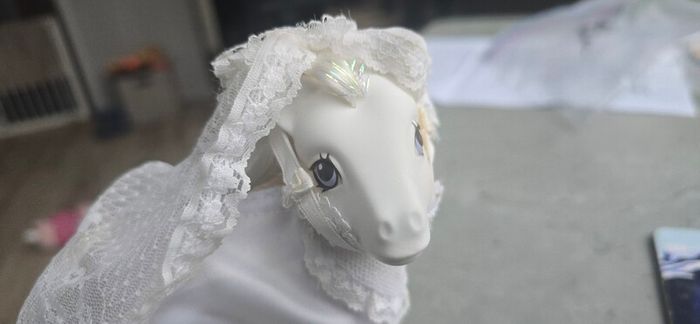 Pony Bride with Wedding Outfit MLP G1 My Little Pony Accessories