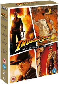Indiana Jones Complete Collection Dvd Boxset Harrison Ford Action Adventure
