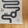 OYOY Kids play mat Adventure Rug 180cm x 70cm roads teepees organic cotton Image 6