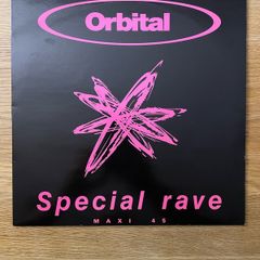 Orbital - Special Rave (Maxi 45) - 12" Vinyl DJ Promo - 1991 FFRR Records - France Release