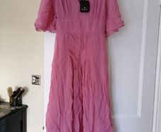 Pink Massimo Dutti dress for sale BNWT