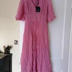 Pink Massimo Dutti dress for sale BNWT
