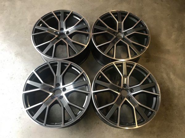 18 19 20 22" Inch RS6 D Wheels A3 A4 A5 A6 A7 A8 Caddy Van Seat Leon Skoda 5x112