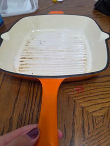 Cast Iron Square Grill  Skillet