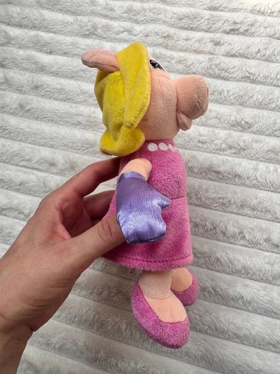 Miss Piggy Plush Disney Muppets Posh Paws approx. 23. cm. Used Please see photos