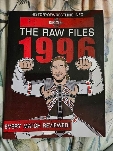 WWF WWE wrestling Raw Files 1996 book