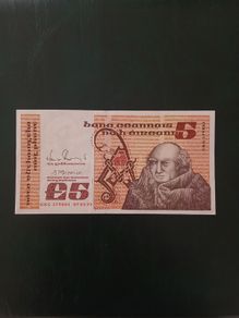 Irish 5 Pound Note - 1993 Series