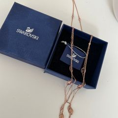 Swarovski Double Long Necklace