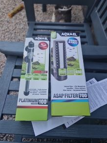 Aquarium filter and Heater