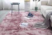 FREE EXPRESS SHIPPING Soft Fluffy Area Rugs Faux Fur Floor Carpet Rug Extra Soft and Comfy Carpet Non-Slip Indoor Fluffy Thick Area Rug for Living Room Bedroom (Pink, 80 x 160 cm)