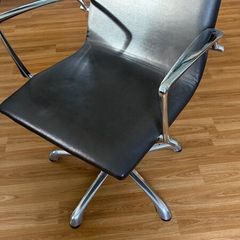 hairdressing chair and products.