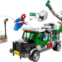 Lego Spider-man 76015: Doc Ock Truck Heist (2014) 100% Complete (NO BOX)