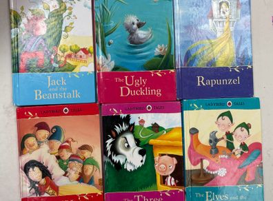 Bundle of 6 Classic Ladybird Tales Hardback Books Perfect Bedtime Stories