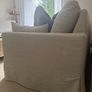 IKEA HYLTARP 2 Seater Sofa Light Beige As New Image 3