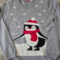 Christmas jumper, size 6-8y