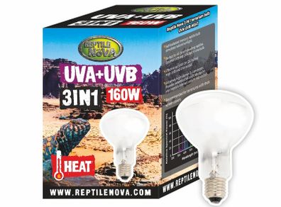 Reptile Nova Bulb For Terrariums UVA+UVB 160W